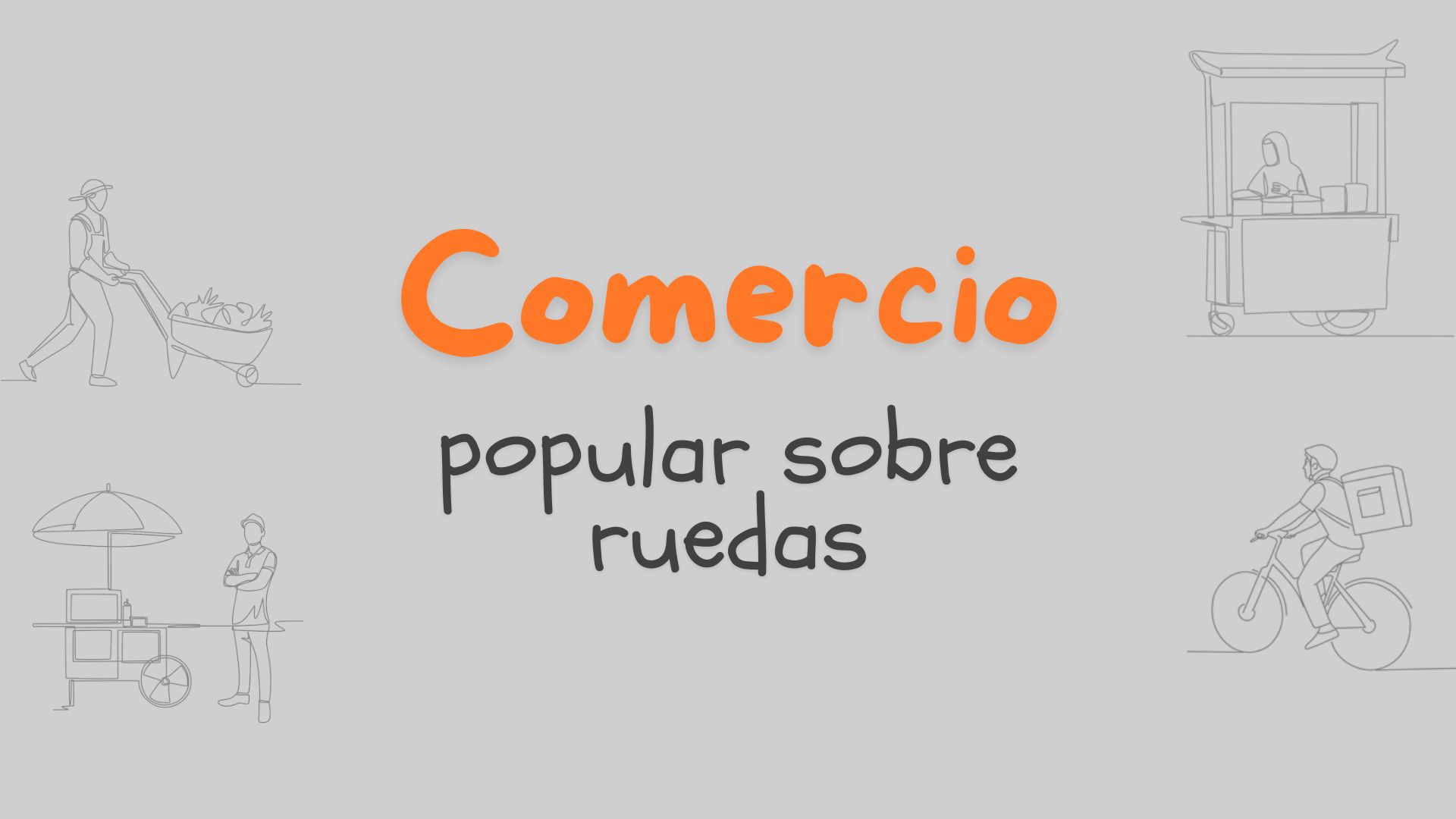 Comercio popular sobre ruedas