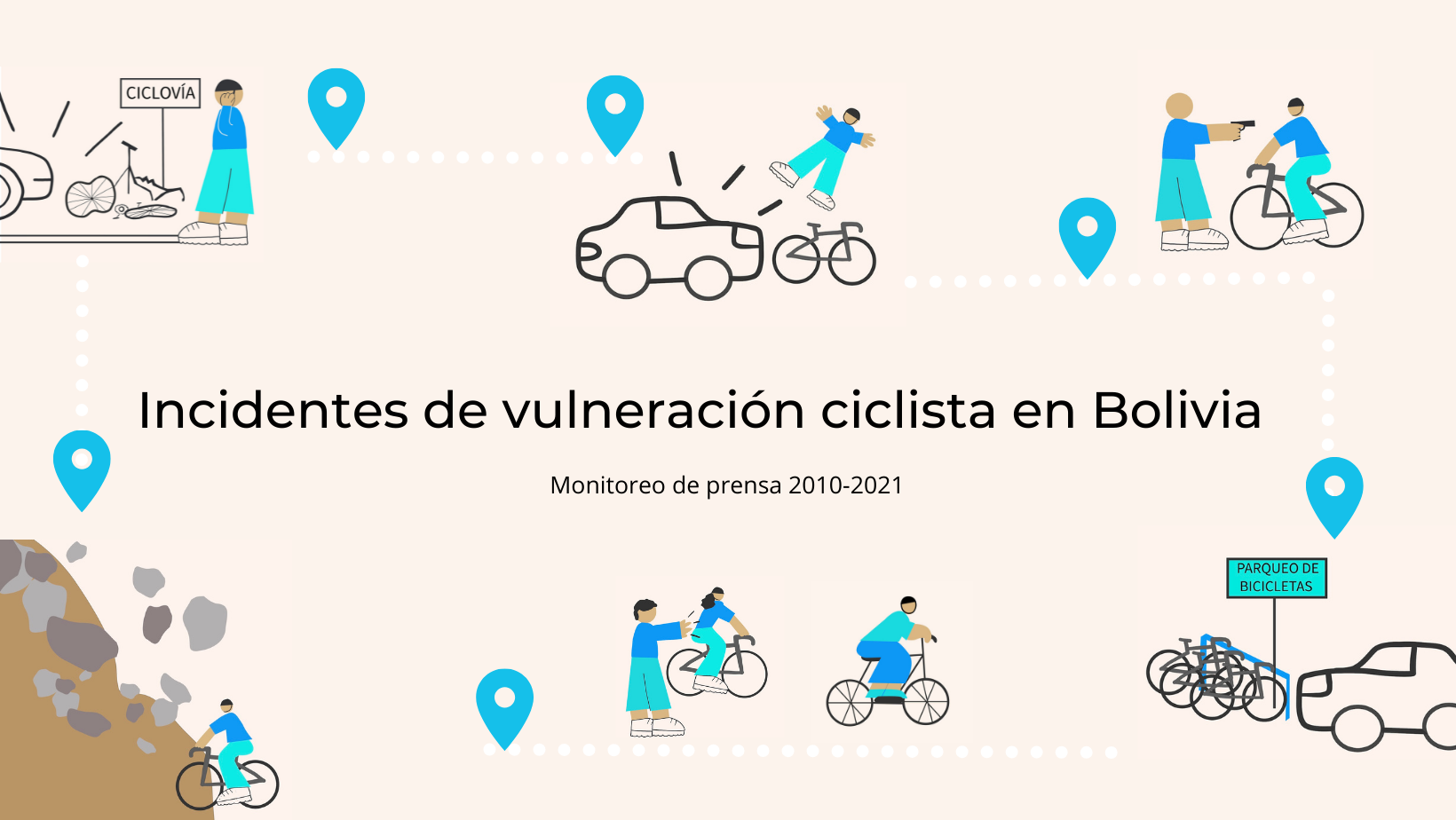 Vulneración ciclista en Bolivia